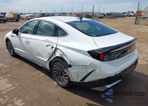 2024 Hyundai Sonata Hybrid Sel из США, поврежденный, VIN KMHL34JJ6RA099154